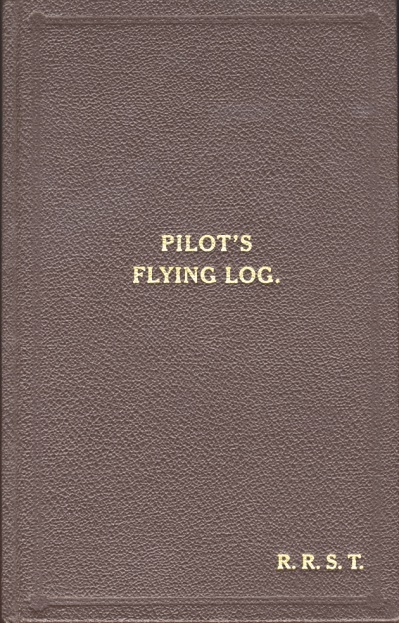 Wing Commander Robert Stanford Tuck Flying Log Book