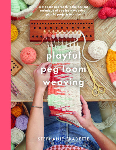 Playful Peg Loom Weaving