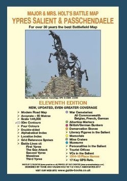 Major & Mrs Holt’s Battle Map of Ypres and Passchendaele (Map)