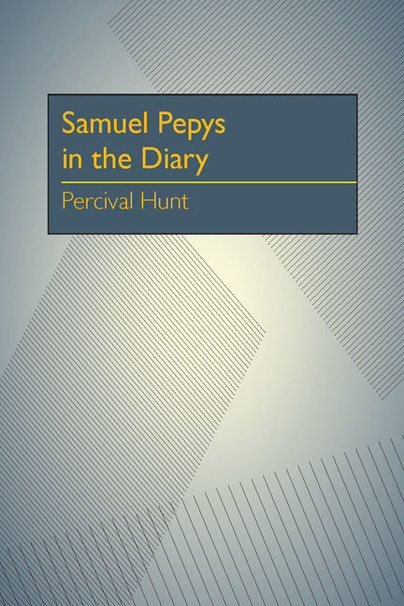 Samuel Pepys in the Diary Cover