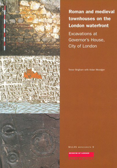 Roman and Medieval Townhouses on the London Waterfront Cover