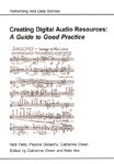 Creating Digital Audio Resources