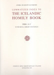 Lemmatized Index to the Icelandic Homily Book Cover