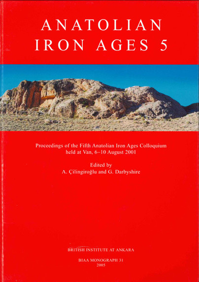 Anatolian Iron Ages 5 Cover