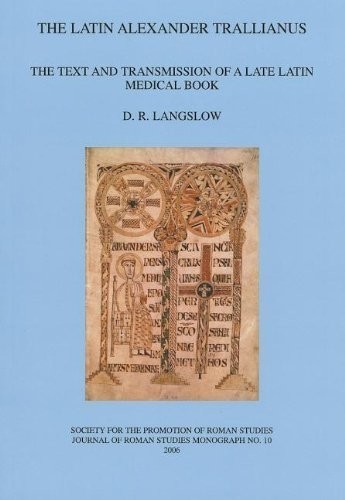 The Latin Alexander Trallianus Cover