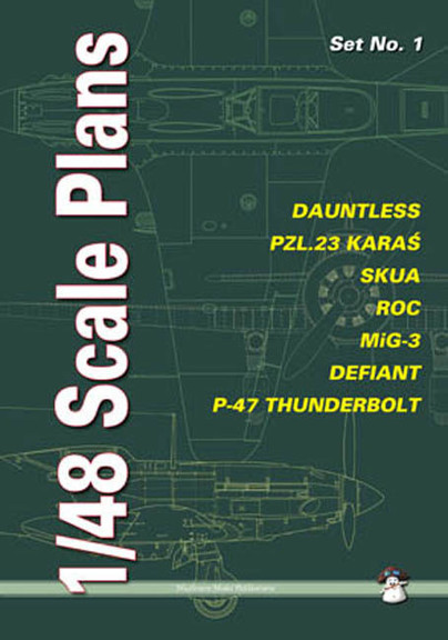 Dauntless, PZL.23 Karas, SKUA, ROC, MiG-3, Defiant, P-47 Thunderbolt Cover