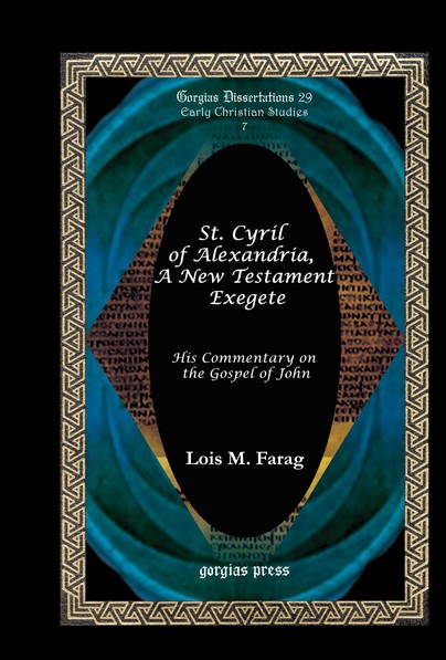 St. Cyril of Alexandria, A New Testament Exegete