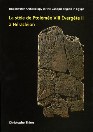 La stèle de Ptolémée VIII Évergète II à Héracléion Cover