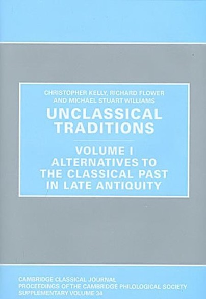 Unclassical Traditions Volume 1 Cover