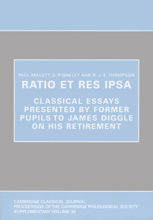 Ratio et res ipsa Cover