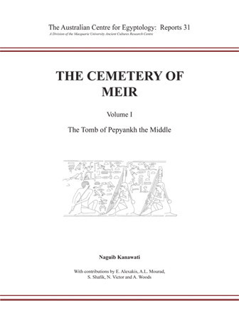 The Cemetery of Meir, Volume I