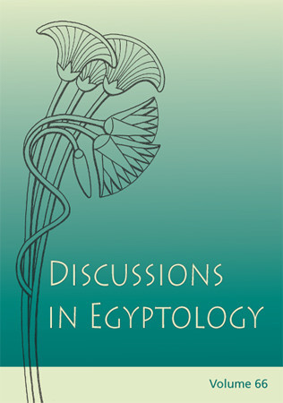 Discussions in Egyptology 65