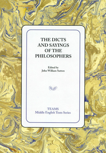 The Dicts and Sayings of the Philosophers