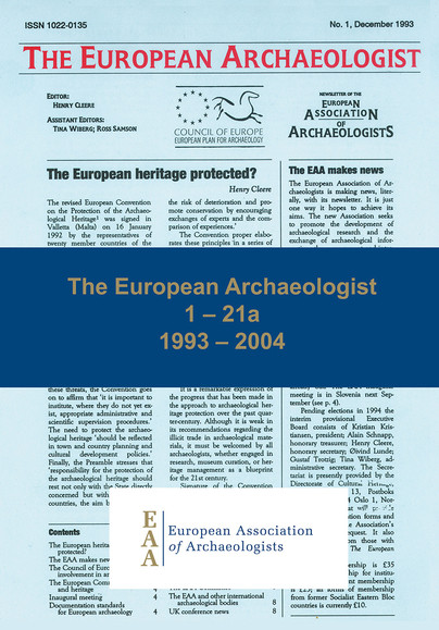 The European Archaeologist: 1 – 21a