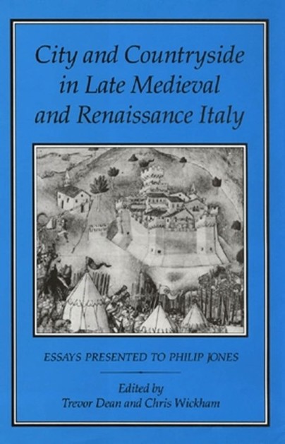 City and countryside in Late Medieval and Renaissance Italy