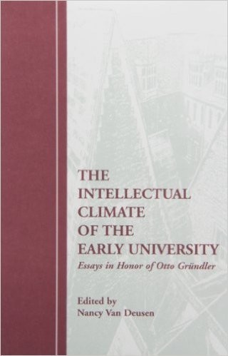 The Intellectual Climate of the Early University