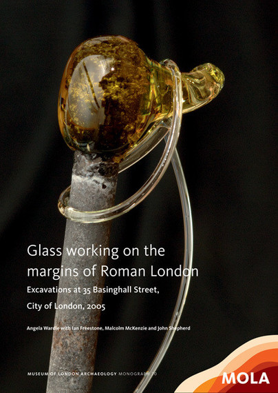 ﻿Glass working on the margins of Roman London Cover