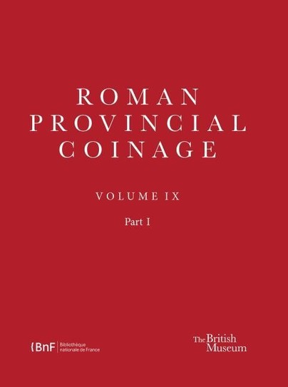 Roman Provincial Coinage Volume IX Cover