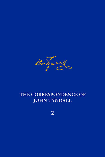 Correspondence of John Tyndall, Volume 2, The Cover