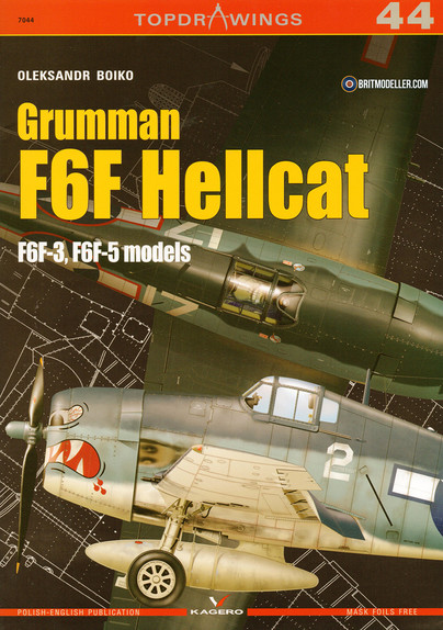 Grumman F6F Hellcat F6F-3, F6F-5 models