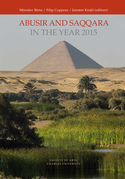 Abusir and Saqqara in the Year 2015 Cover