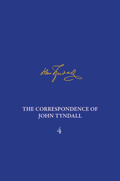 Correspondence of John Tyndall, Volume 4, The Cover
