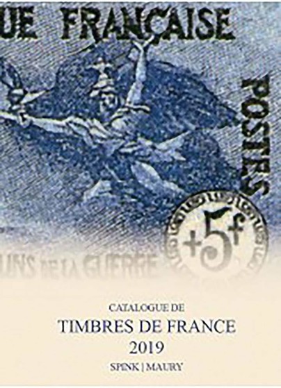 Spink Maury Catalogue de Timbres de France 2019 Cover