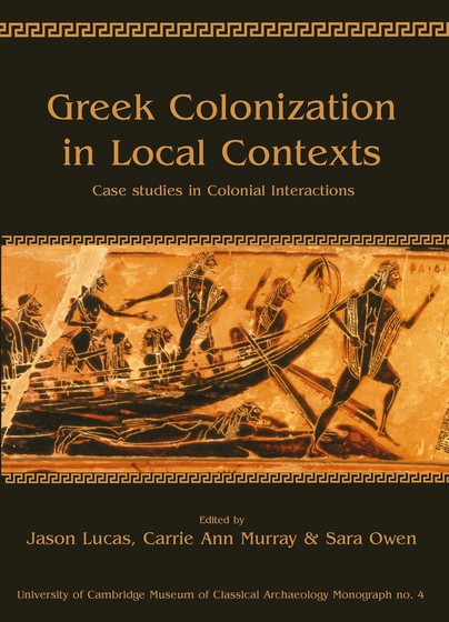 Greek Colonization in Local Contexts Cover