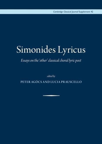 Simonides Lyricus Cover