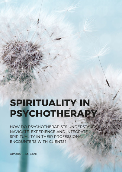 Spirituality in Psychotherapy Cover