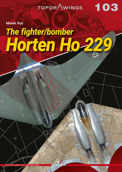 The fighter/bomber Horten Ho 229 Cover