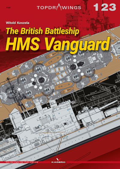 The British Battleship HMS Vanguard Cover