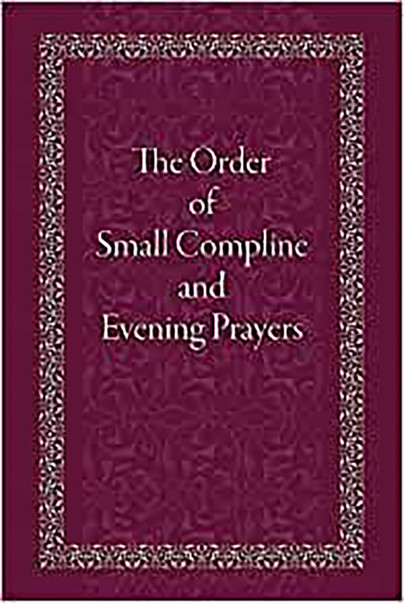 The Order of Small Compline and Evening Prayers Cover