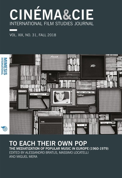 CINÉMA&CIE, INTERNATIONAL FILM STUDIES JOURNAL, VOL. XIX, no. 31, FALL 2018