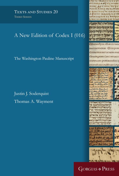 A new edition of Codex I Cover