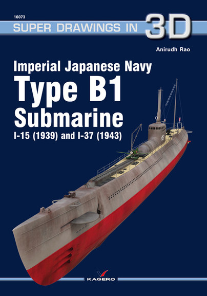 Imperial Japanese Navy Type B1 Submarine I-15 (1939) and I-37 (1943) Cover