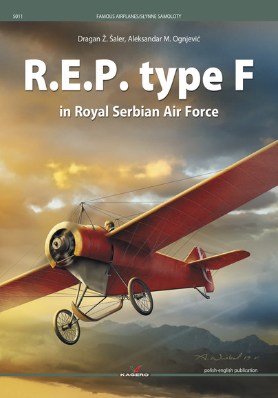 R.E.P. type F in Royal Serbian Air Force Cover