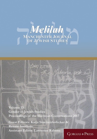 Gender in Jewish Studies Cover