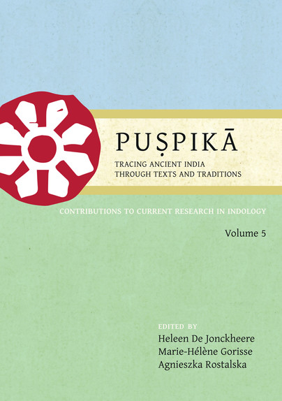 Puspika: Tracing Ancient India Through Texts and Traditions Cover