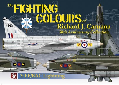 The Fighting Colours of Richard J. Caruana. 50th Anniversary Collection. 3. EE/BAC Lightning Cover