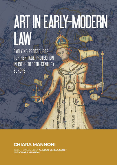 Art in Early-Modern Law Cover