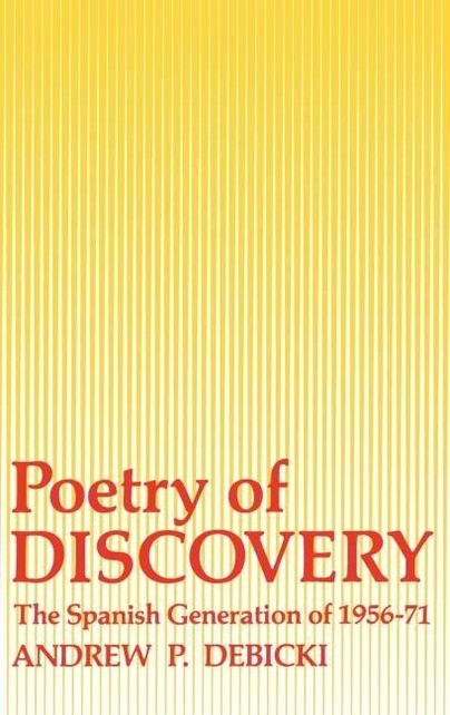 Poetry Of Discovery Cover