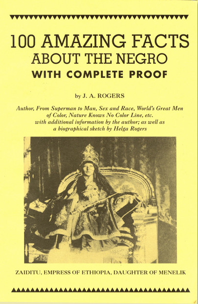 100 Amazing Facts About the Negro with Complete Proof Cover