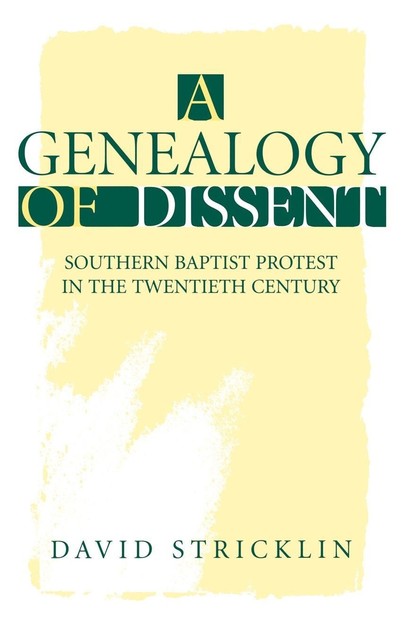 A Genealogy of Dissent Cover