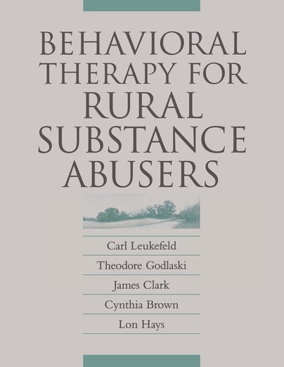 Behavioral Therapy for Rural Substance Abusers Cover