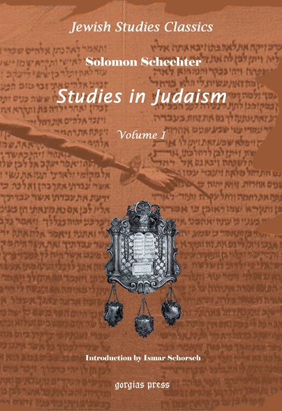 Studies in Judaism (Vol 1)