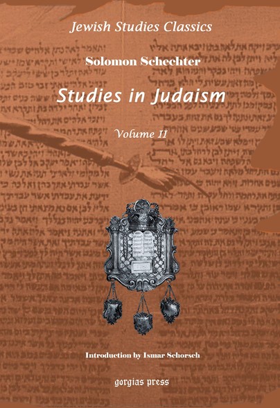 Studies in Judaism (Vol 2)