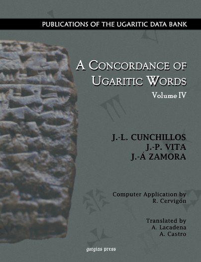 A Concordance of Ugaritic Words (vol 4)