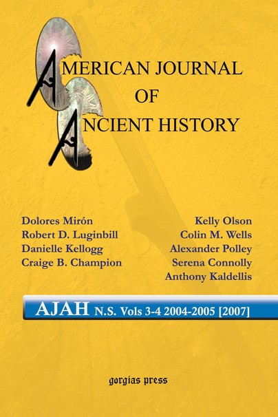 American Journal of Ancient History (New Series 3-4, 2004-2005 [2007])