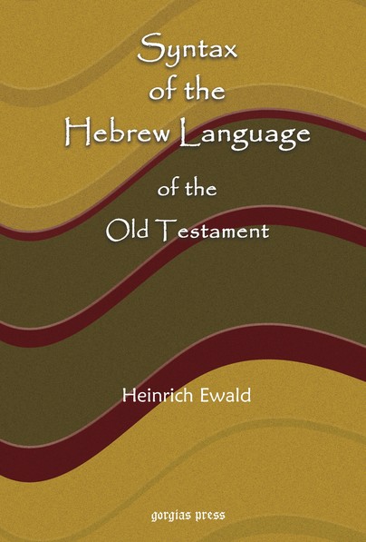 Syntax of the Hebrew Language of the Old Testament